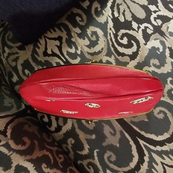 Vintage Roger Van S Leather Clutch - Picture 5 of 5